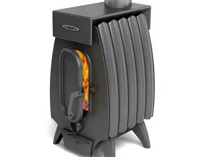 фото Печь отопительно-варочная ТМФ Огонь-батарея 5 Лайт дровяная антрацит