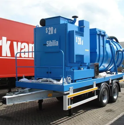 Фото №0 Вакуумный погрузчик на базе вакуумной установки серии S20D-central дизель + фильтр-контейнер + шасси