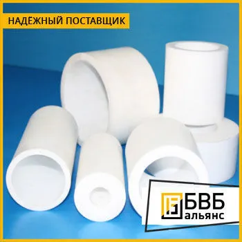 Фото №0 Фторопласт втулка белая 50х15-34 Ф4 ТУ 6-05-810-88