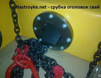 фото Срубка оголовков свай за 1день. 500р/шт