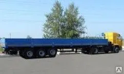 фото Полуприцеп бортовой 12м 20т в аренду