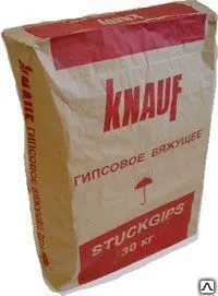 Фото №0 Гипсовое вяжущее Knauf 30кг
