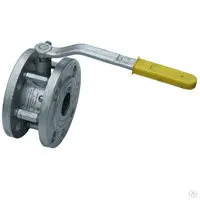 Фото №0 Кран шаровой стальной Ду32 Ру16 11с68п фланцевый BREEZE