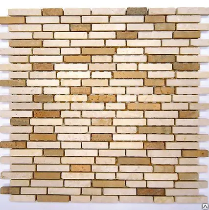 Фото №0 Мозаика 305*305 Barcelona 1 коричневый микс