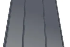 фото Фальцевая кровля FALZ LOCK повышенной жесткости широкая 0,5 мм MPE Texture