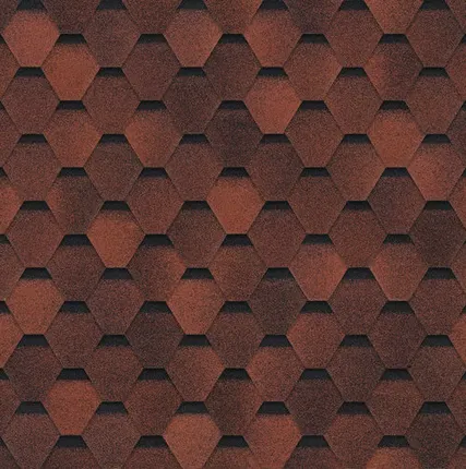 Фото №0 ТЕХНОНИКОЛЬ SHINGLAS гибкая черепица ОПТИМА СОНАТА красный (3,0м2/уп.)