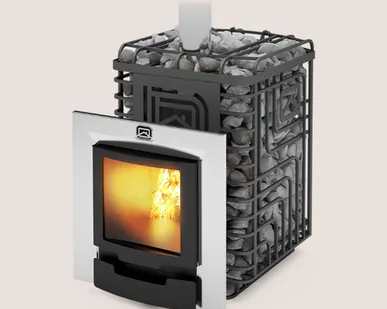 фото Печь для бани Сибирский утёс-20 ЛП Профи Панорама