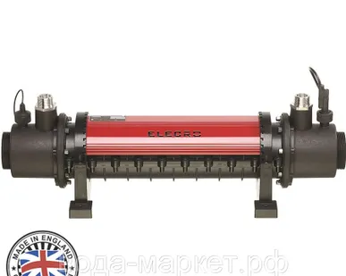 фото Теплообменник Elecro SST-50 (Shell & Spiral Tube) для обогрева бассейнов. Представляет собой спиральный трубча