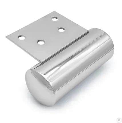 Фото №0 Ножка опора хром мебельная валик D40 L100 металл