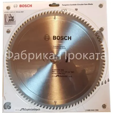 Фото №0 Пильный диск Eco AL 305x30-96T Bosch 2608644396