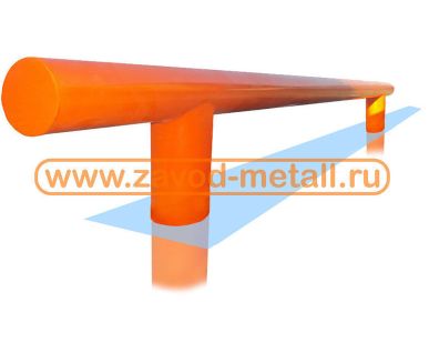 фото Колесоотбойник из трубы