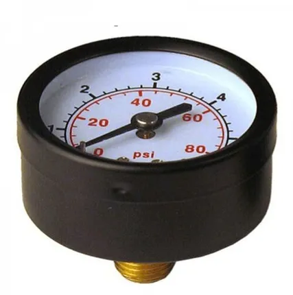 Фото №0 Манометр тыльный 6 бар (АКСИАЛЬНЫЙ)