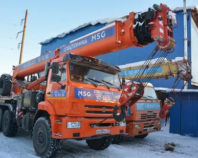 фото Автокран 25 тн