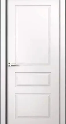 Фото №0 дверь межкомнатная глухая бизнес парк muza 3, белоснежный, 800*2000мм.