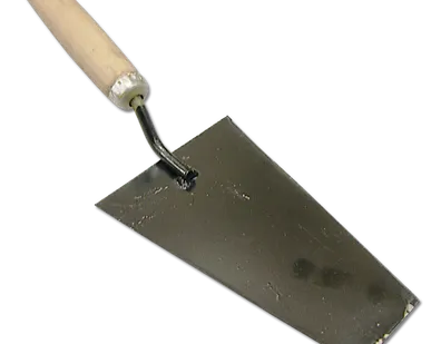 фото Кельма КО отделочника с деревянной ручкой (трапеция) // Россия