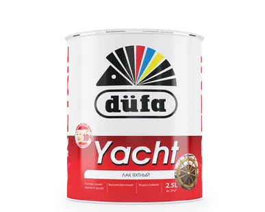 фото Dufa Retail Лак YACHT яхтный, матовый 750 мл.