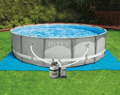 фото Каркасный бассейн Intex Ultra Frame Pool 427x122см 28312