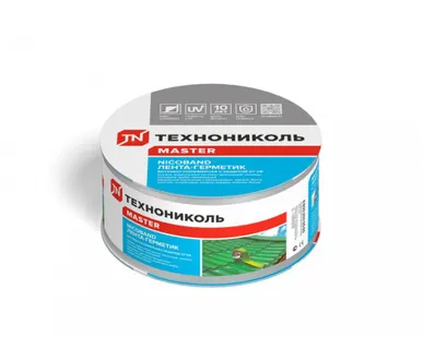фото Лента-герметик 100мм*10 м NICOBAND серебристый
