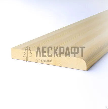 Фото №0 Ступень 40 * 300 * 1000 мм сорт Массив сосна Арелан (1 шт = 0,3 м2)