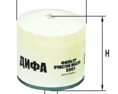 фото Фильтр очистки масла DIFA5101/1
