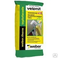 фото Строительная смесь weber.therm teplofacade 20 кг Weber-Vetonit