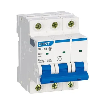 Фото №0 Выключатель автоматический модульный 3п C 1А 6кА NXB-63 (R) CHINT 814164