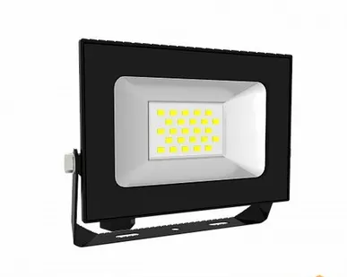 фото Прожектор светодиодный 100Вт 5000К 220-240V IP65 8500Лм 212х157х22мм черный Китай Соточка СДО Фарлайт