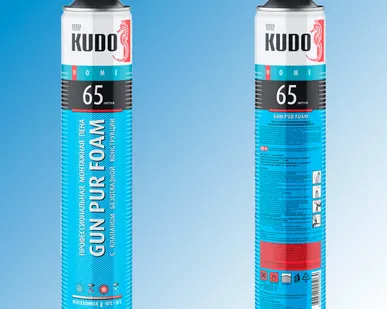 фото Пена монтажная KUDO HOME 65 профессиональная всесезонная (от -10 до +35 °С) 1000 мл