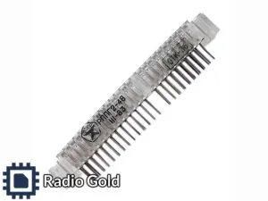 Фото №0 РППГ 2-48 розетка стального цвета, короткие ноги