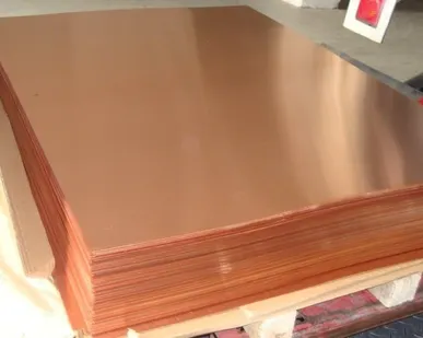 фото Лист медный 6 мм Cu-FRTPм