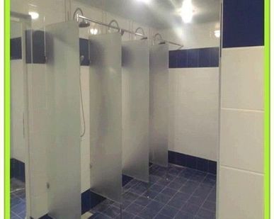 фото Комплект душевой перегородки, стекло безопасное бронза 1200*2000