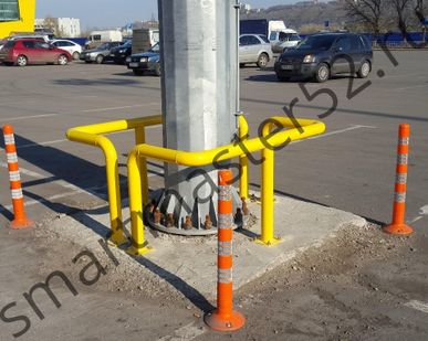 фото Изготовление отбойников для складов