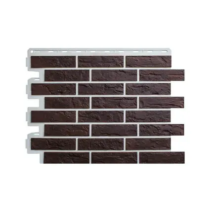 Фото №0 Фасадная панель (АП) "КИРПИЧ РИЖСКИЙ" (05) 795*591 мм (раб.размер 710*560)