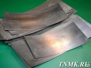 Фото №0 Лист вольфрамовый 3 мм ВНР