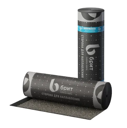 Фото №0 "Брит" Бизнес Техник ЭПП-4 1х10м Рулон. бит.-полимер. мат. (28 шт/пал) аналог Унифлекс Стандарт