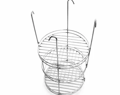 фото Этажерка 3-х ярусная с бортиком для тандыра диаметр 220 мм (220 мм)