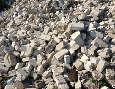 фото Бой пеноблока с доставкой