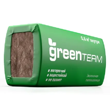 Фото №0 Утеплитель KNAUF GreenTerm S037MR ТК Expert Comfort TS 037 Aquastatik 1230*610*100 мм 8 плит