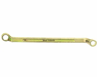 фото Ключ накидной 8х10мм желтый цинк СИБРТЕХ 14614