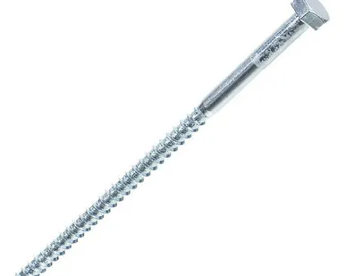 фото Шуруп глухарь 10х180мм DIN571 с шестигранной головкой цинк, 1шт