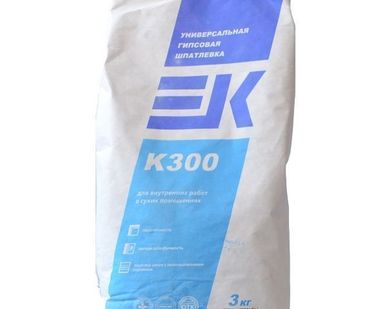 фото Шпатлевка ЕК-300 улучшенная (3кг)
