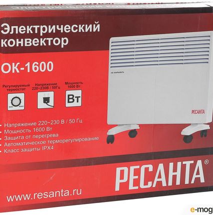 Фото №1 Конвектор Ресанта ОК-1600