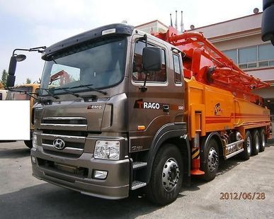 фото Автобетононасос KCP 48ZX170