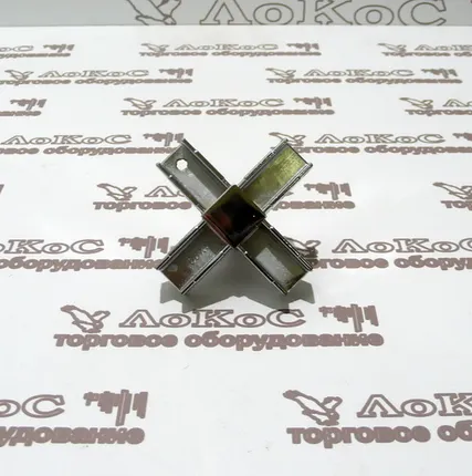 Фото №0 Соединитель 5ти труб 20*20мм, хром