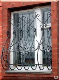 фото 022 Решетка металлическая распашная. Полимерная окраска.