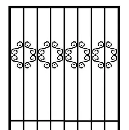 Фото №0 Решетка на окно Rp2