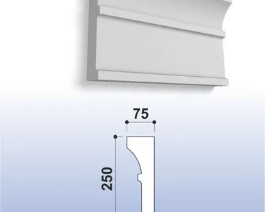 фото Карниз (лепнина) К051
