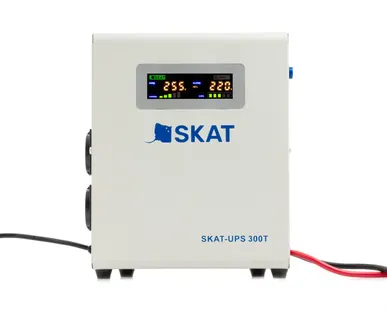 фото ИБП со стабилизатором 500 ВА SKAT-UPS Line-interactive 220B, 800T Teplocom