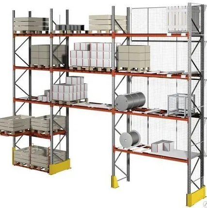 Фото №0 Стеллаж паллетный 2000х1800х1100 2 яруса хранения