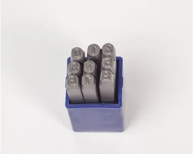 фото Цифровые ударные клейма по металлу 5 мм 0-9.